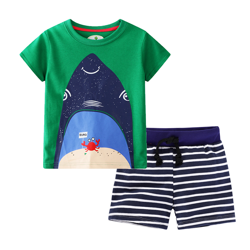 Lovely Leisure O Neck Striped Print Baby Blue Boy Two-piece Shorts Set, Blue stripe
Lovely Leisure O Neck Striped Print Baby Blue Boy Two-piece Shorts Set, Blue stripe