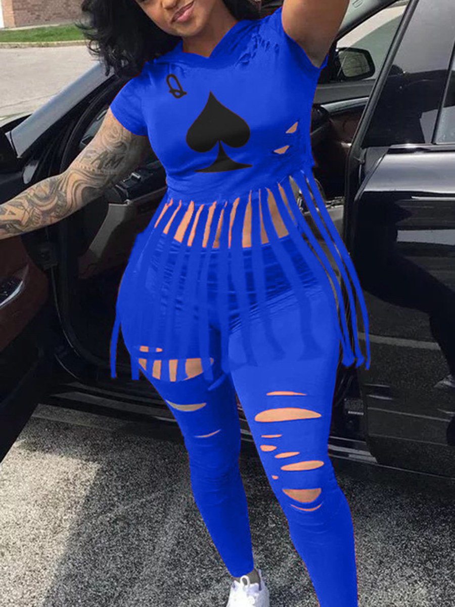 lovely Street O Neck Print Tassel Design Blue Plus Size Two-piece Pants Set
lovely Street O Neck Print Tassel Design Blue Plus Size Two-piece Pants Set
