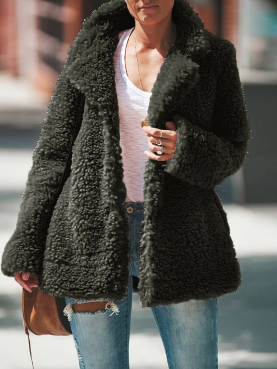 Lovely Casual Turndown Collar Basic Blackish Green Plus Size Coat, Black green
Lovely Casual Turndown Collar Basic Blackish Green Plus Size Coat, Black green