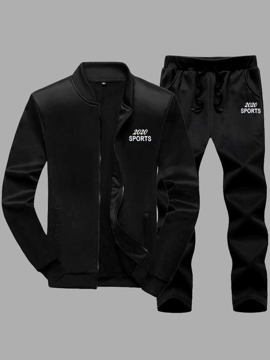 Lovely Casual Hooded Collar Print Zipper Design Black Men Two-piece Pants Set
Lovely Casual Hooded Collar Print Zipper Design Black Men Two-piece Pants Set
