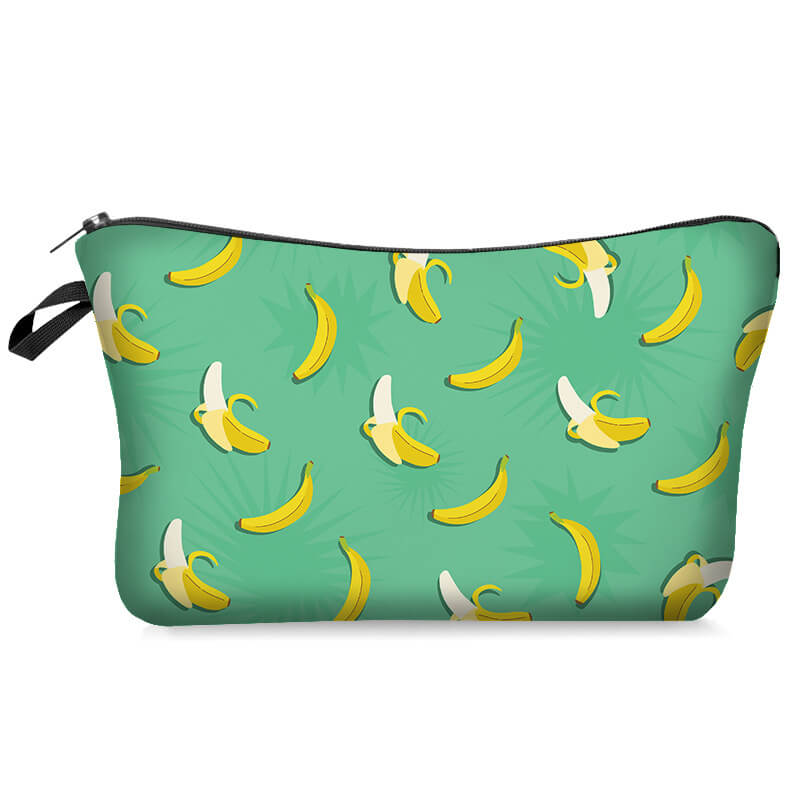 Lovely Trendy Banana Print Green Makeup Bag 
Lovely Trendy Banana Print Green Makeup Bag