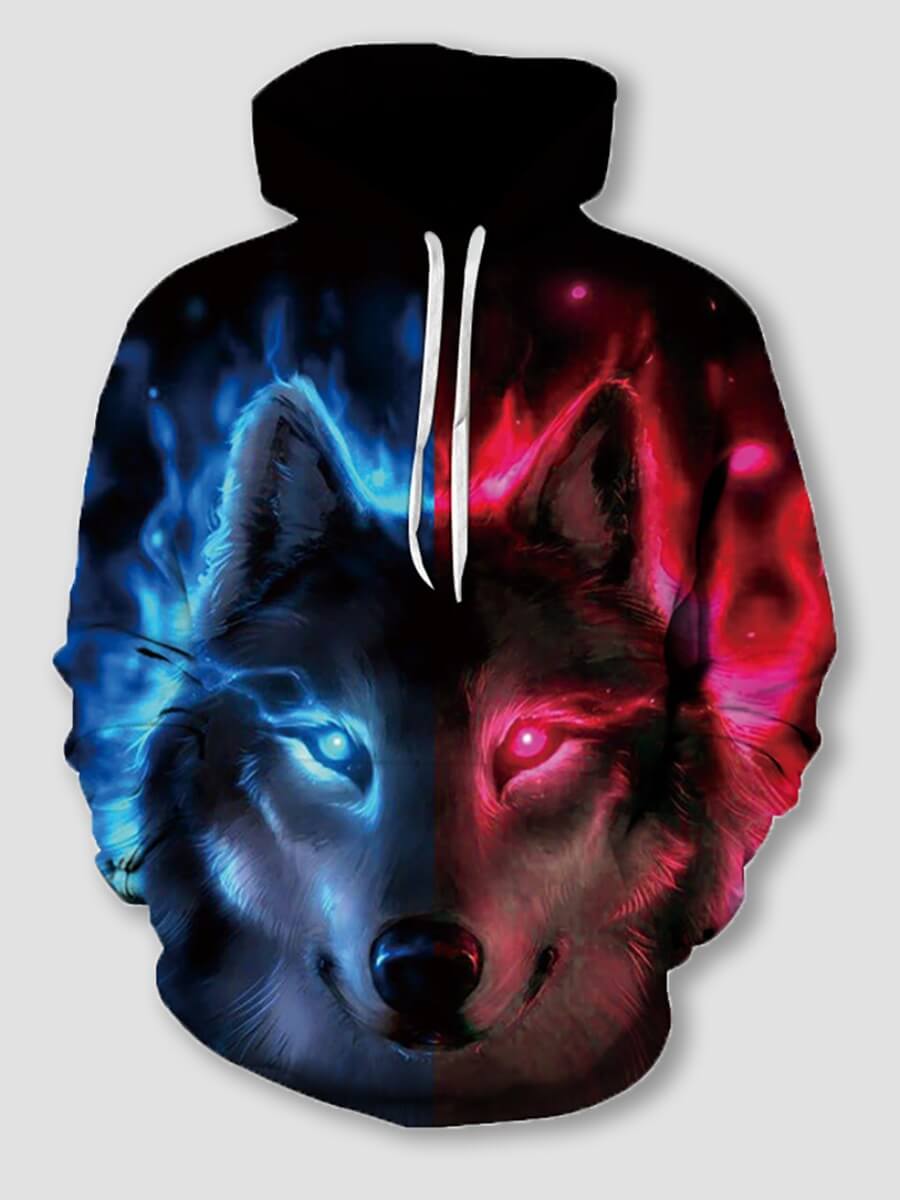 Lovely Casual Hooded Collar Animal Print Drawstring Design Black Boy Hoodie
Lovely Casual Hooded Collar Animal Print Drawstring Design Black Boy Hoodie