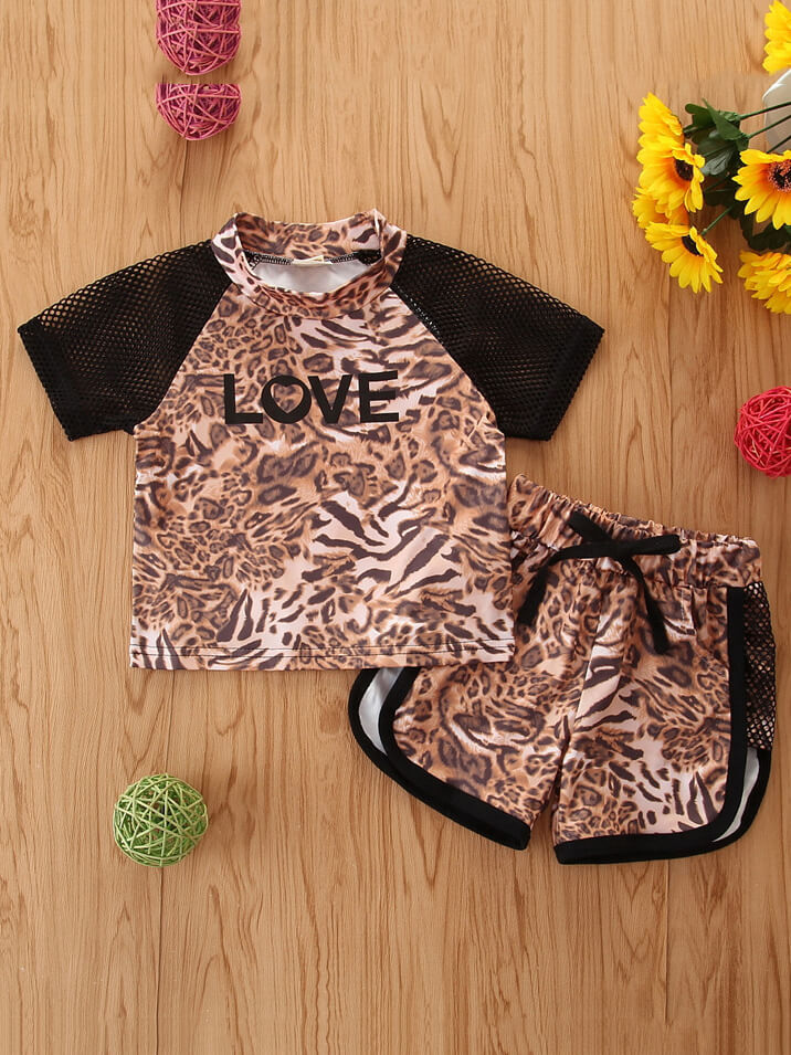 Lovely Casual Leopard Print Patchwork Hollow-out Girl Two Piece Shorts Set
Lovely Casual Leopard Print Patchwork Hollow-out Girl Two Piece Shorts Set