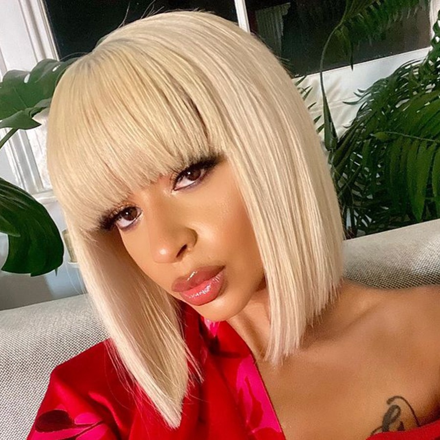 Lovely Street Bobo Gold Wig