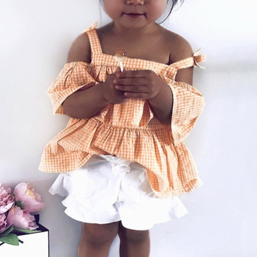 Lovely Girl Casual Plaid Print Flounce Design White Two Piece Shorts Set
Lovely Girl Casual Plaid Print Flounce Design White Two Piece Shorts Set