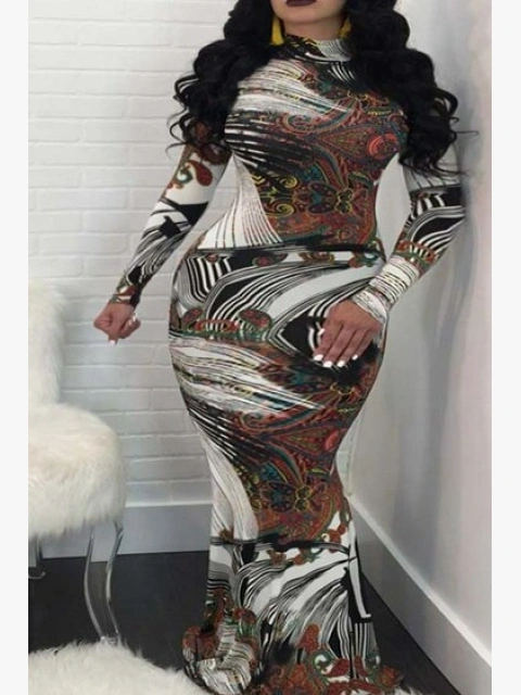 lovelywholesale maxi dresses Roselle Backless Ruffle Maxi Dress Floral Multi