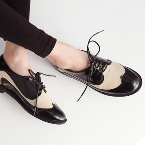 colored flats shoes