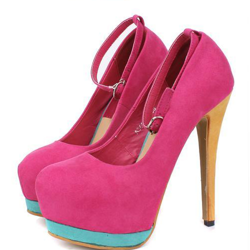 tan closed toe pumps