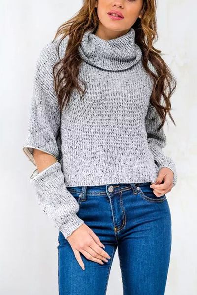 turtleneck long sleeves