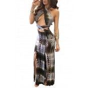 Milk Fiber Bohemian O neck Tank Sleeveless A Line 