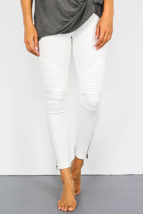 Ready For Anything Zipper Casual Pant