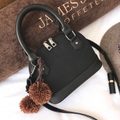 Fashion Zipper Design Black PU Clutches Bags
