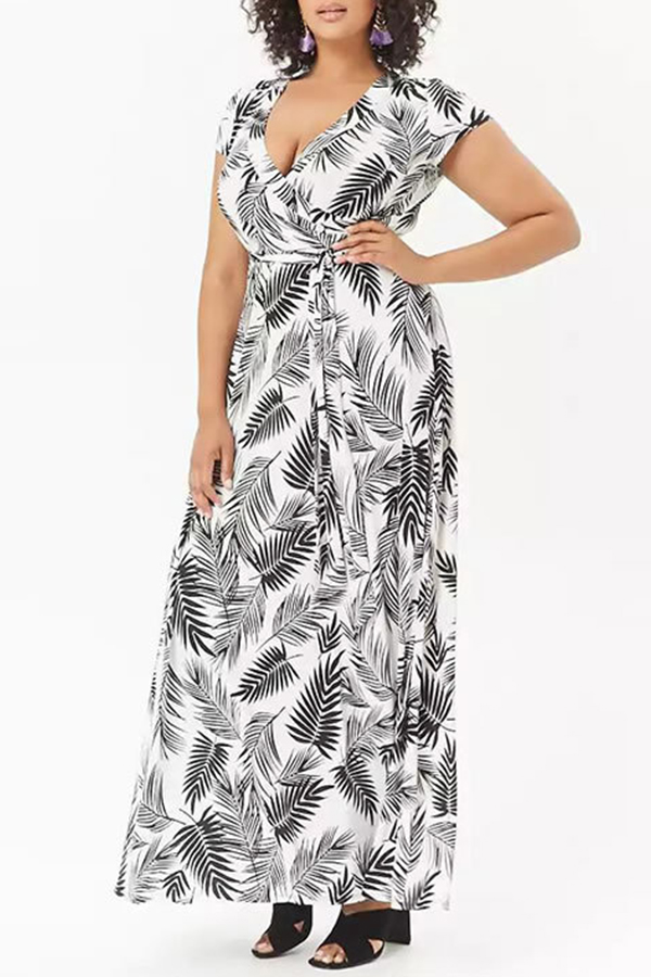 

Lovely Casual Loose Black Ankle Length Dress