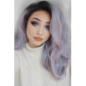 Lovely Trendy Gradual Change Blue Wigs