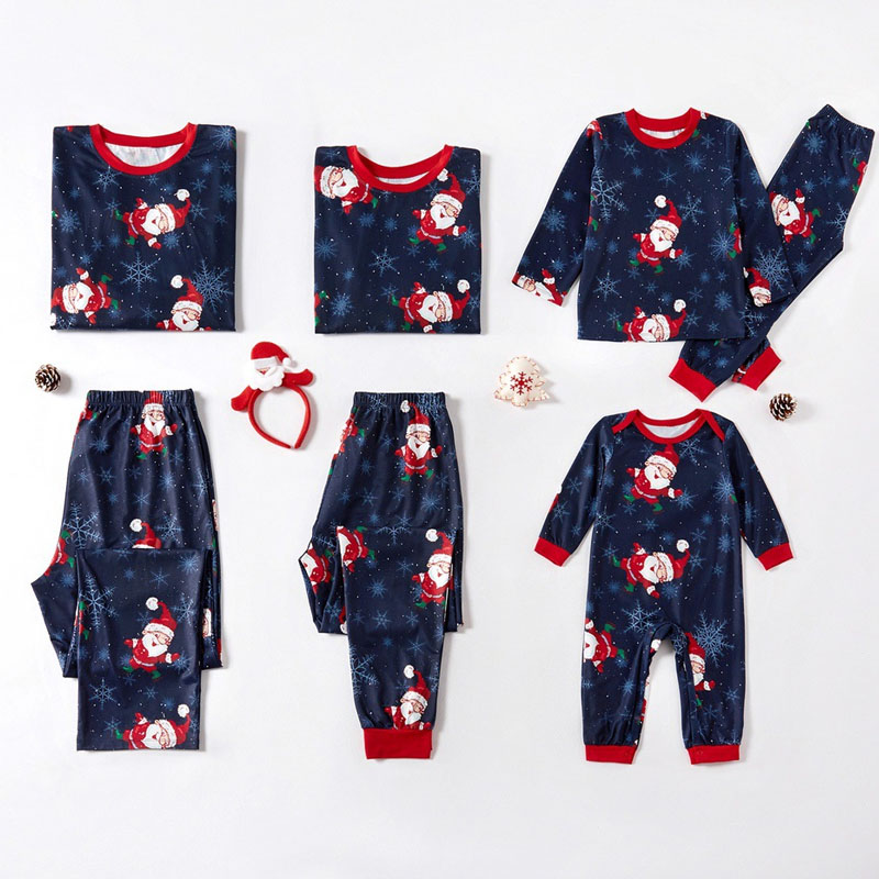 Lovely Family Printed Blue Father Two-piece Pants Set от Lovelywholesale WW