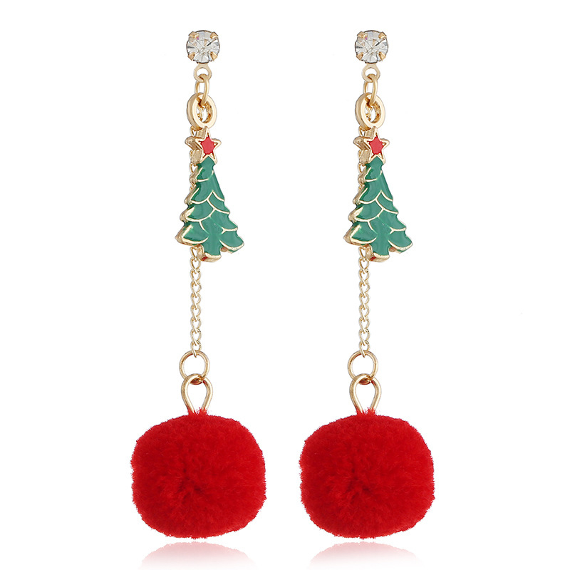 

Lovely Christmas Day Gold Earring