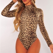 Lovely Sexy Leopard Print Teddies