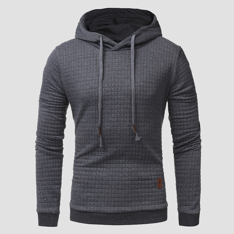 

Lovely Casual Hooded Collar Dark Grey Hoodie