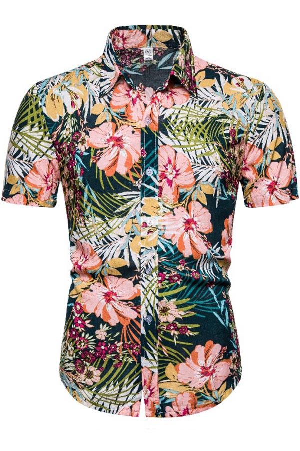 

Lovely Bohemian Print Multicolor Shirt, Multi