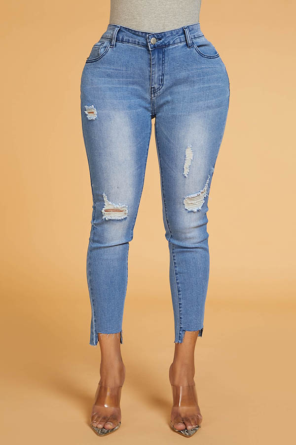 pants with rips in the back