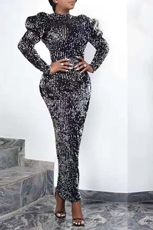 

Lovely Casual Skinny Grey Ankle Length Plus Size Dress