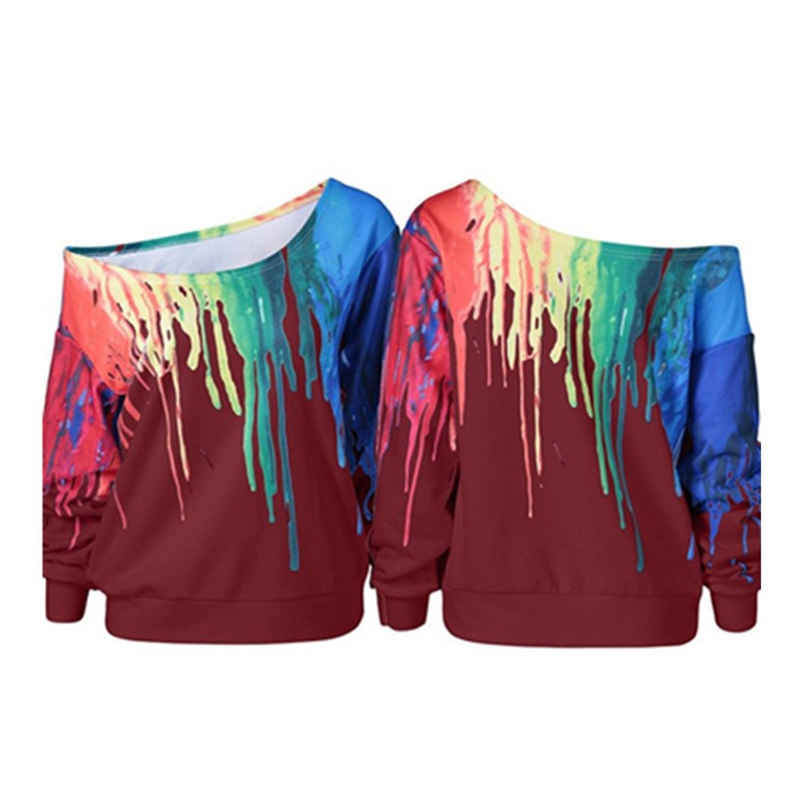 

Lovely Casual Print Red Plus Size Blouse