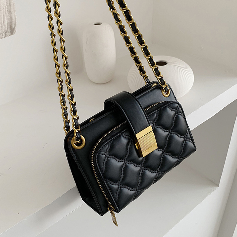 

Lovely Vintage Black Crossbody Bag