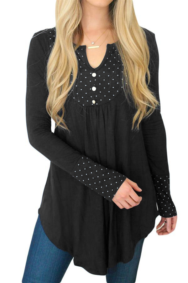 

Lovely Work Basic Black Blouse
