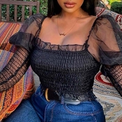 Lovely Sweet Patchwork Black Base Layers