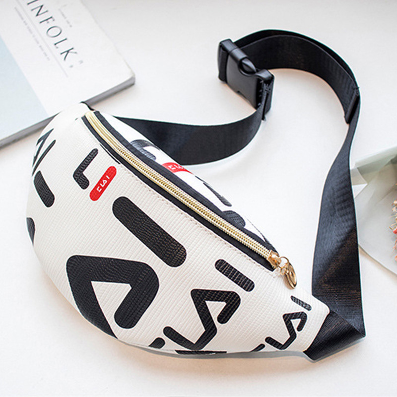 

Lovely Casual Letter White Crossbody Bag