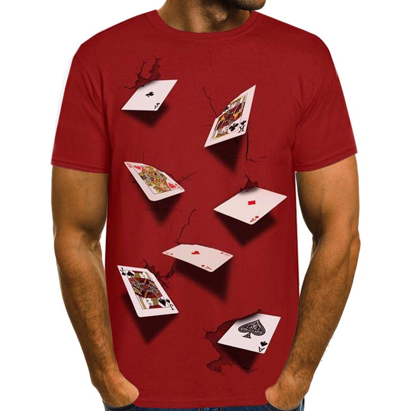 

Lovely Leisure Print Red T-shirt