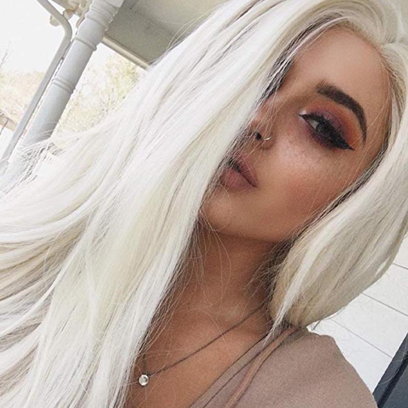 

Lovely Chic Basic White Wigs