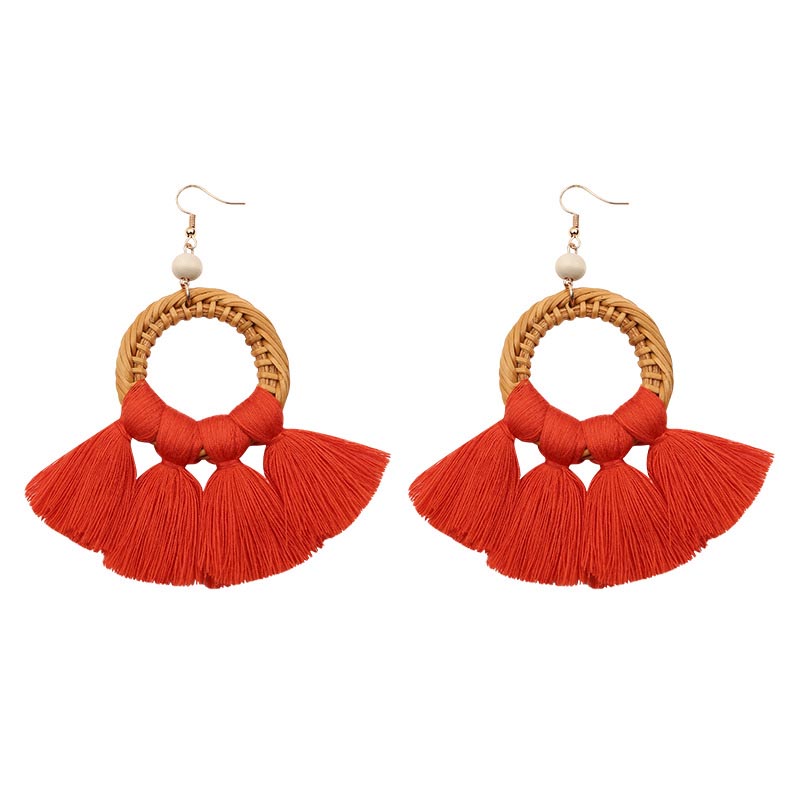 

Lovely Chic Tassel Design Croci Earring