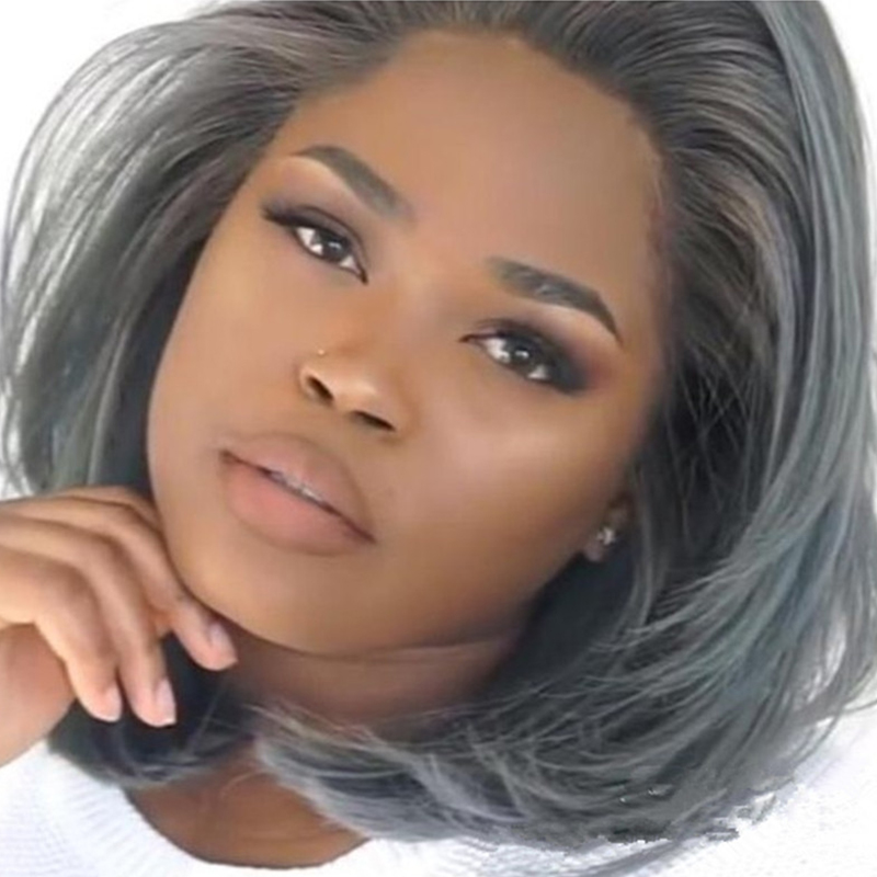 

Lovely Chic Short Grey Wigs