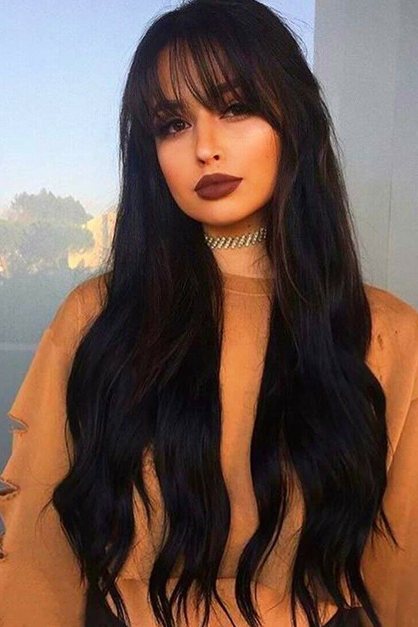 

Lovely Chic Long Black Wigs