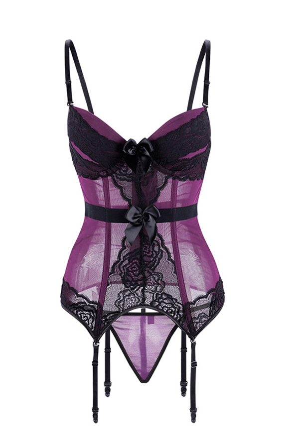 

Lovely Sexy See-through Purple Accessories