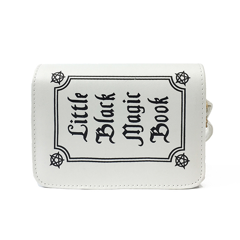 

Lovely Stylish Letter Print White Crossbody Bag