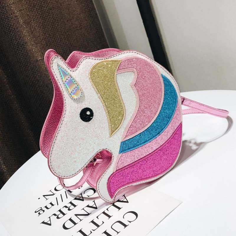 

Lovely Sweet Cartoon Pink Crossbody Bag