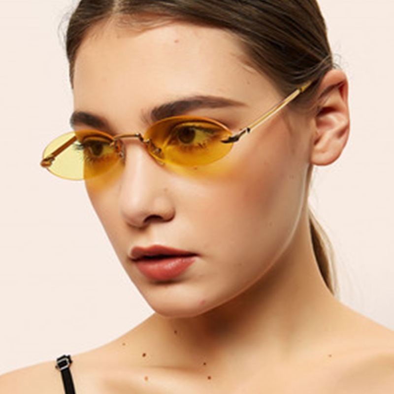 

Lovely Retro Rimless Croci Sunglasses