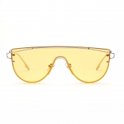 Lovely Chic Yellow One Piece Sunglasses