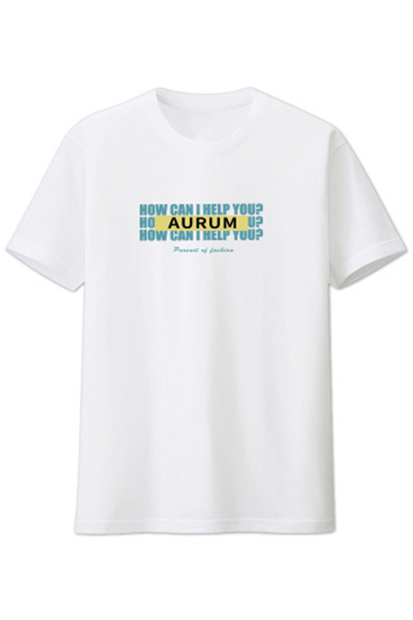 

Lovely Leisure O Neck Letter Print White T-shirt