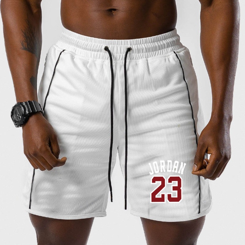 

Lovely Sportswear Letter White Shorts