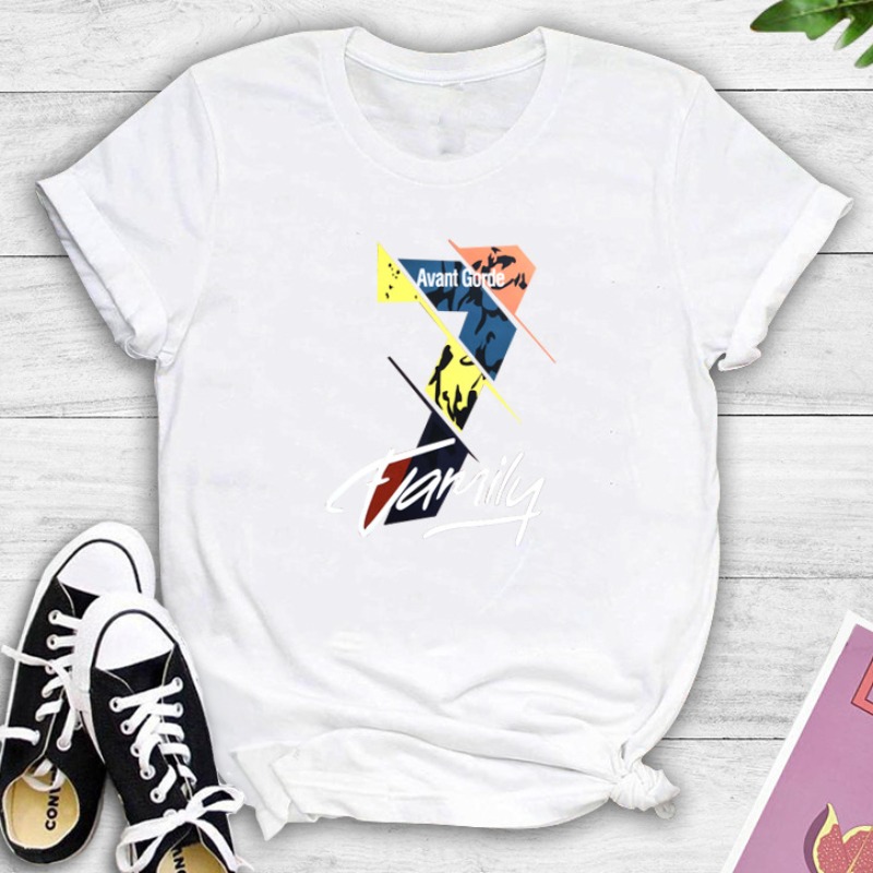 

Lovely Leisure O Neck Letter Print White T-shirt