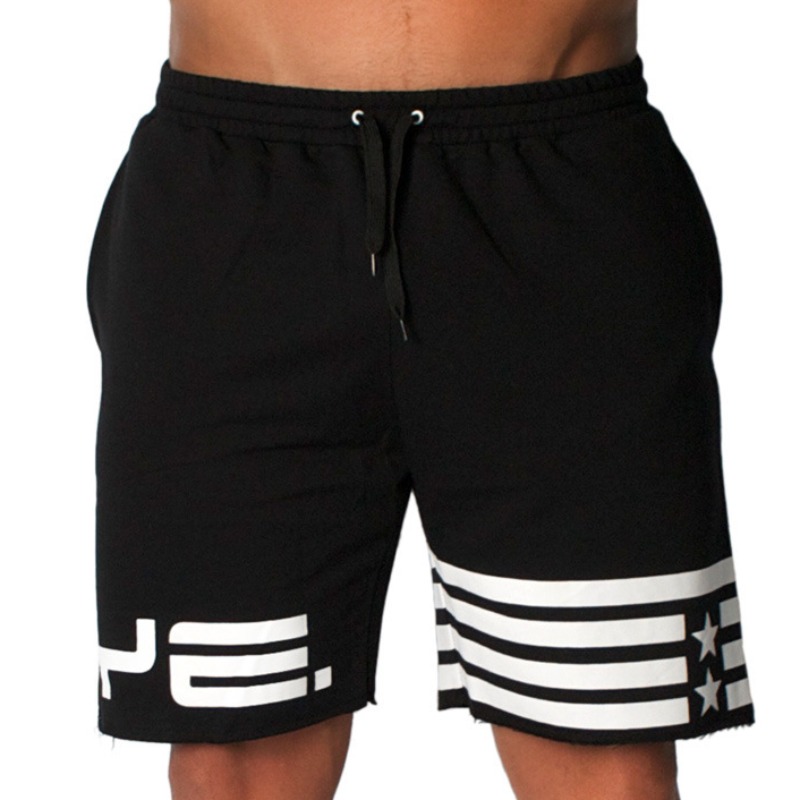 

Lovely Sportswear Lace-up Black Shorts