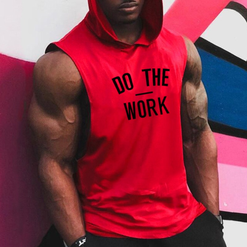 

Lovely Sportswear Letter Red Vest