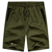 Lovely Leisure Letter Army Green Shorts