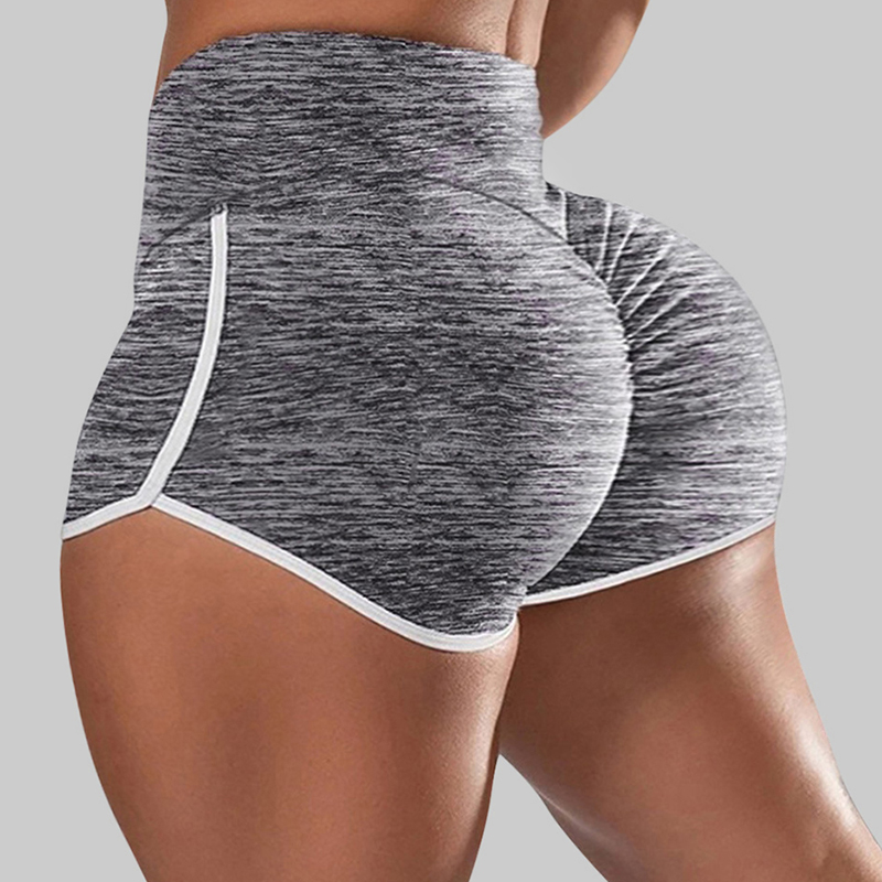 

Lovely Sportswear Patchwork Grey Plus Size Shorts