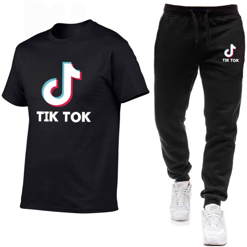 

Lovely Casual O Neck Letter Black Two-piece Pants Set