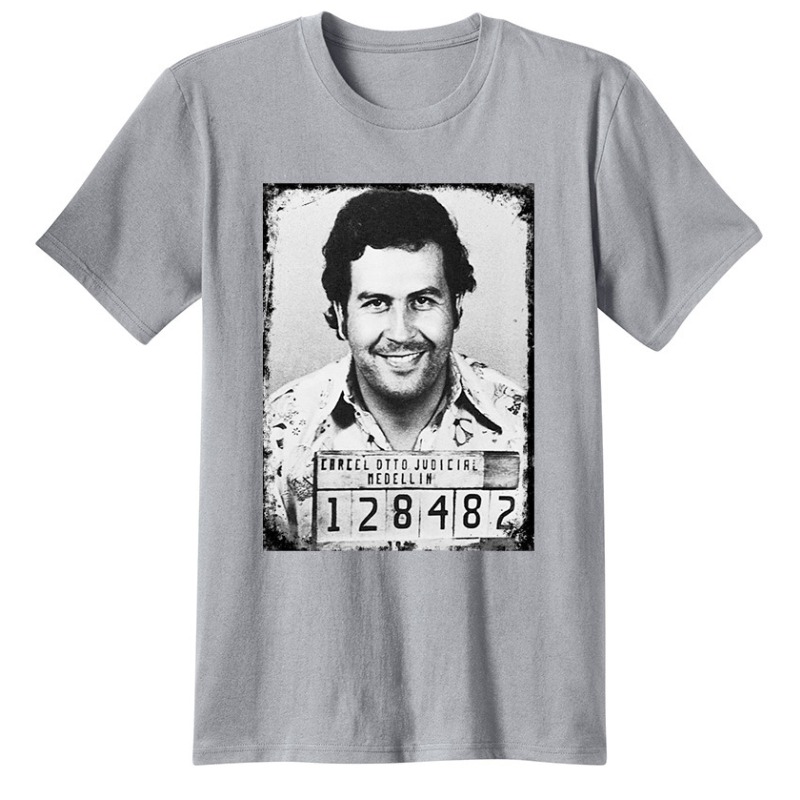 

Lovely Leisure O Neck Print Grey T-shirt