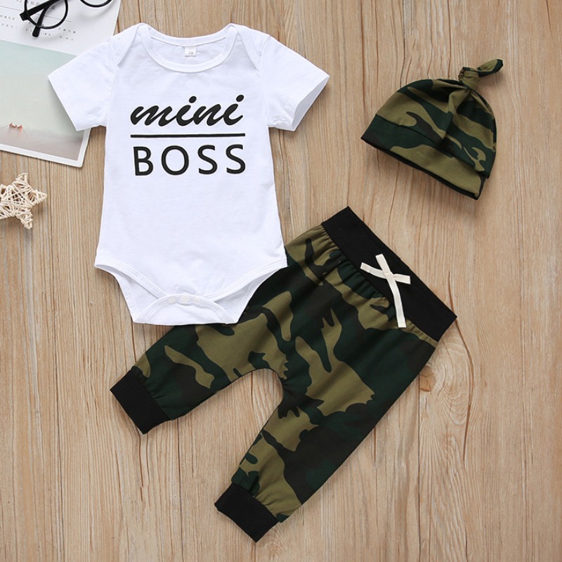 

lovely Casual Letter Print White Boy Two-piece Pants Set